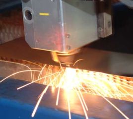 Laserscheiden von Metallen